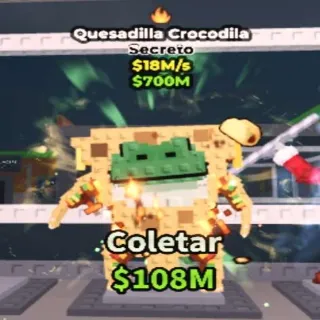 18M/s Quesadilla Crocodila Fire