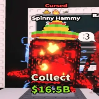 357M/s Cursed Spinny Hammy