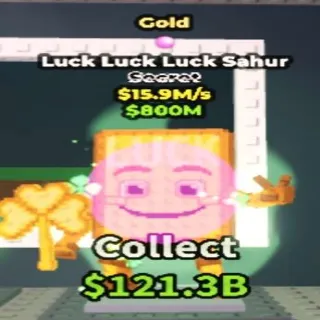 Gold Luck Luck Luck Sahur