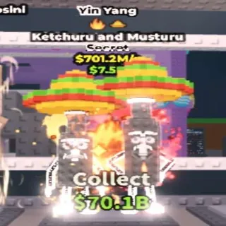 701.2M/s Yin Yang Ketchuru And Musturu