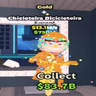 Gold Chicleteira Bicicleteira