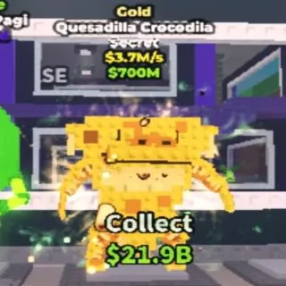 Gold Quesadilla Crocodila