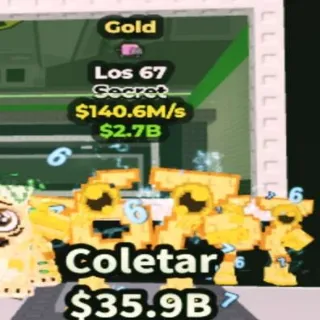 140.6M/s Gold Los 67 Nyan