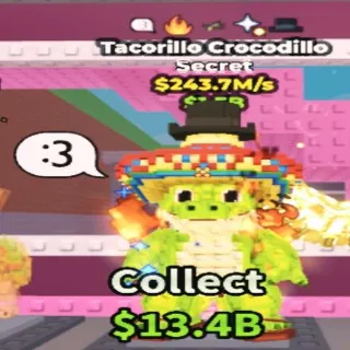 243.7M/s Tacorillo Crocodillo