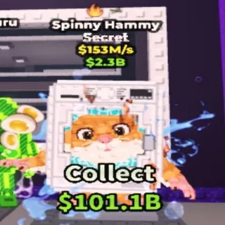 153M/s Spinny Hammy