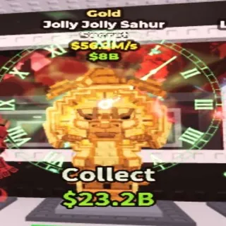 Gold Jolly Jolly Sahur