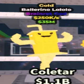 Gold Ballerino Lololo