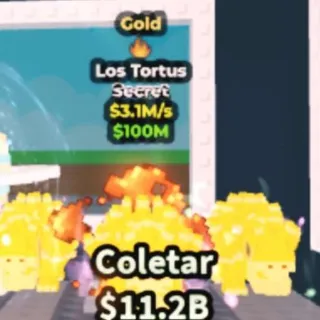 3.1M/s Gold Los Tortus Lava