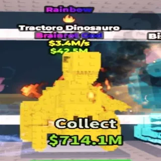 Rainbow Tractoro Dinosauro