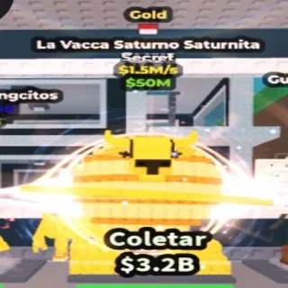 Gold La Vacca Saturno Saturnina