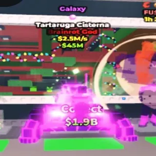 Galaxy Tartaruga Cisterna Bubble