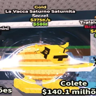 Gold La Vacca Saturno Saturnita