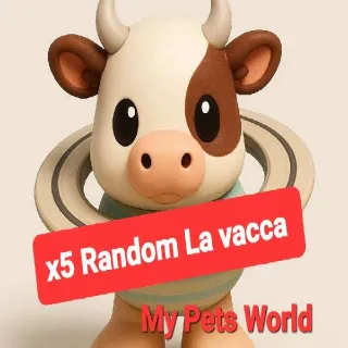 X5 Random La Vacca Saturno Saturnita