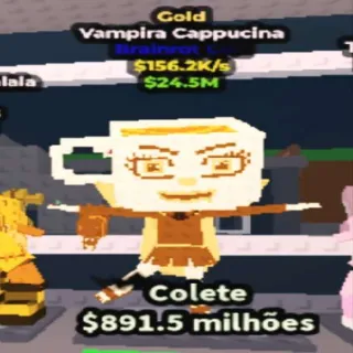 Gold Vampira Cappucina