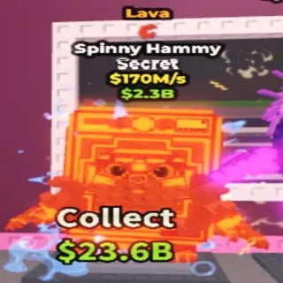 170M/s Lava Spinny Hammy
