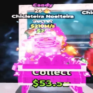 210M/s Candy Chicleteiran Noelteira