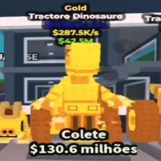 Gold Tractoro Dinosauro