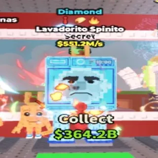 551.2M/s Diamond Lavadorito Spinito
