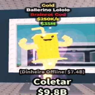 Gold Ballerino Lololo