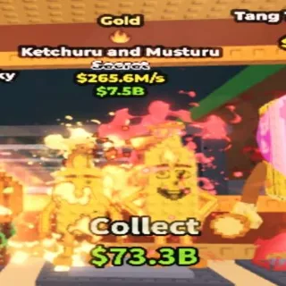 265.6M/s Gold Ketchuru And Musturu