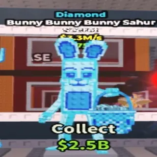 Diamond Bunny Bunny Bunny Sahur