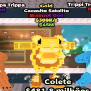 Gold Cacasito Satalito