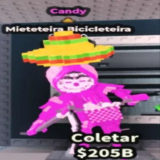 206M/s Candy Mieteteira Bicicleteira