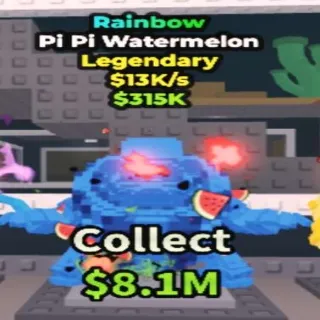 Rainbow Pi Pi Watermelon