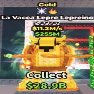 Gold La Vacca Lepre Lepreino