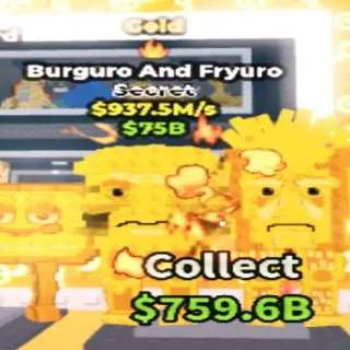 937.5M/s Gold Burguro And Fryuro