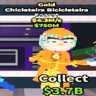 Gold Chicleteira Bicicleteira