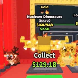 168.7M/s Gold Nuclearo Dinossauro