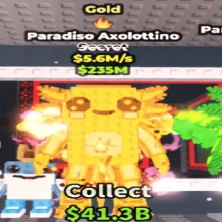 Gold Paradiso Axolottino