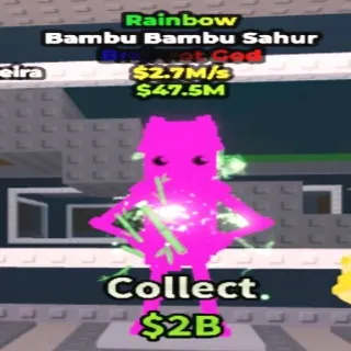 Rainbow Bambu Bambu Sahur