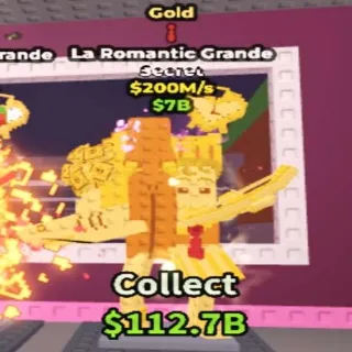 200M/s Gold La Romantic Grande