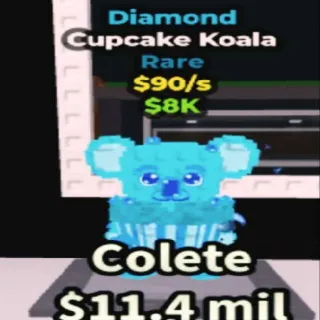 Diamond Cupcake Koala