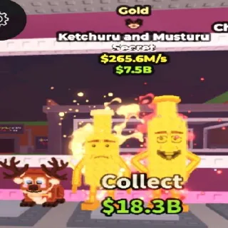 265.6M/s Gold Ketchuru And Musturu