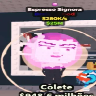 Espresso Signora Bubble