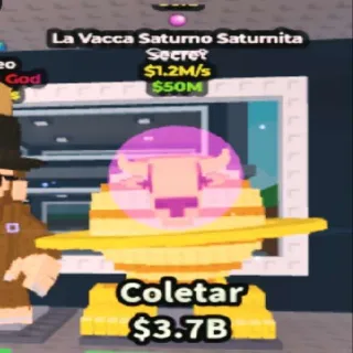 1.2M/s Gold La Vacca Saturno Saturnita Bubble