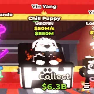 50M/s Yin Yang Chill Puppy