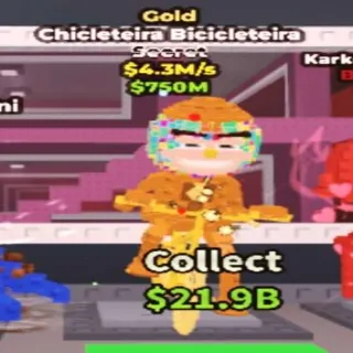 Gold Chicleteira Bicicleteira