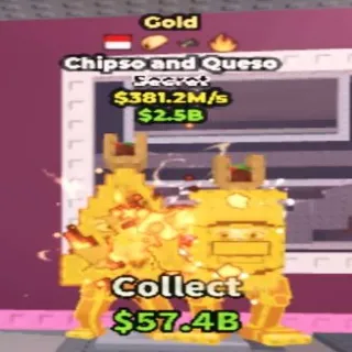 381.2M/s Gold Chipso And Queso