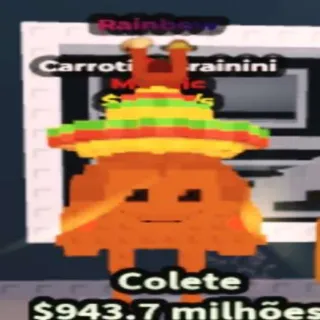 Rainbow Carrotini Brainini