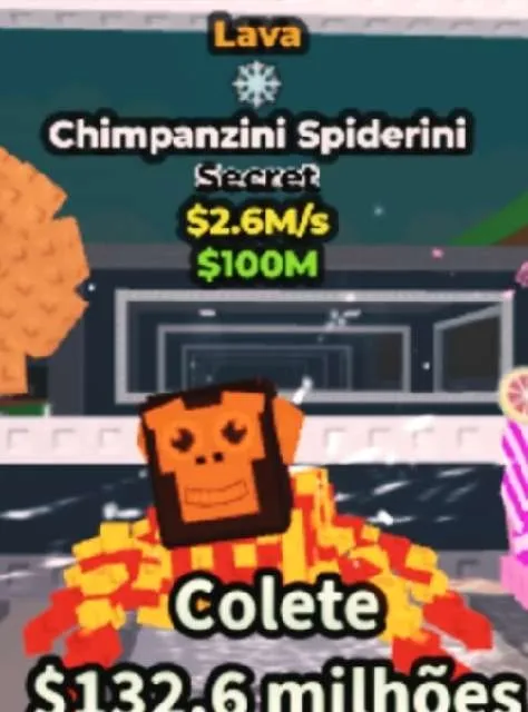 Roblox – Steal A Brainrot Rainbow Chimpanzini Spiderini (4.8M/s) – Neuf Sous Blister