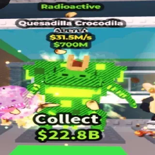 Radioactive Quesadilla Crocodila Tacos