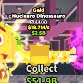Gold Nuclearo Dinossauro