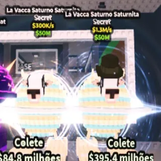 X2 La Vacca Saturno Saturnita Normal + Normal Mutation 1.3M/s