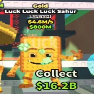 Gold Luck Luck Luck Sahur