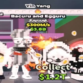 300M/s Yin Yang Bacuru And Egguru
