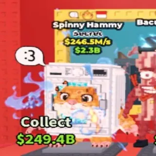 246.5M/s Spinny Hammy